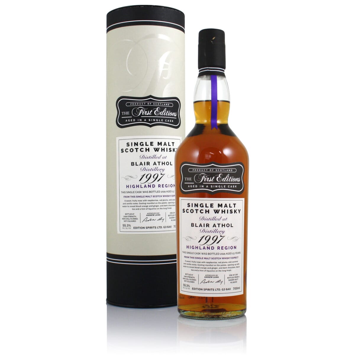 Blair Athol 1997 23 Year Old, First Editions Cask 18206