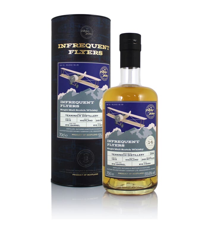 Teaninich 2008 14 Year Old Infrequent Flyers Cask 1810