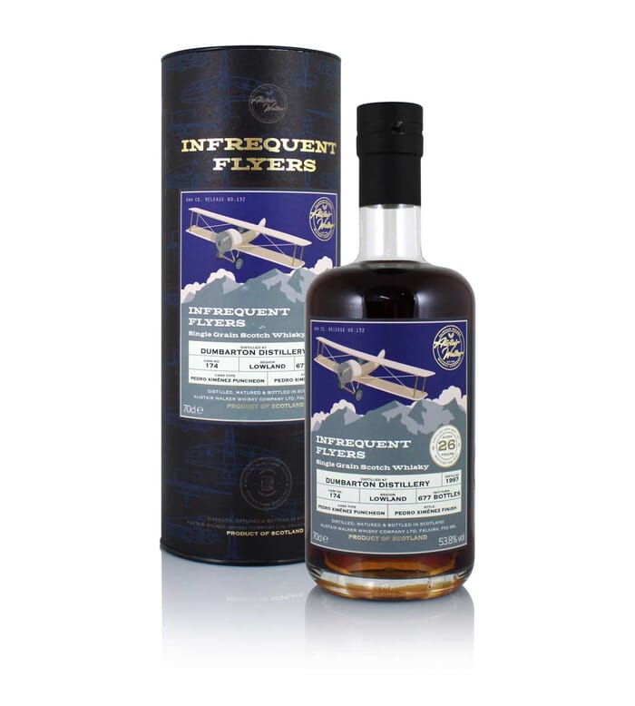 Dumbarton 1997 26 Year Old, Infrequent Flyers Cask #174