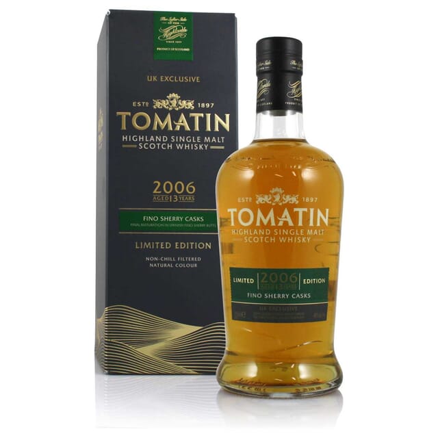 Tomatin 2006 13 Year Old Fino Sherry Casks UK Exclusive