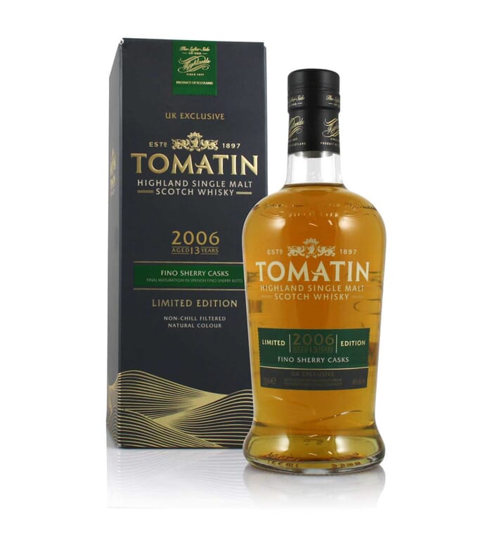 Tomatin 2006 13 Year Old Fino Sherry Casks UK Exclusive