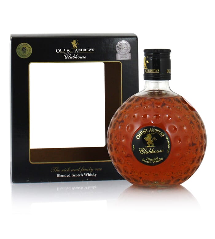 Old St. Andrews Clubhouse Blended Whisky in Golf Ball Bottle 50cl