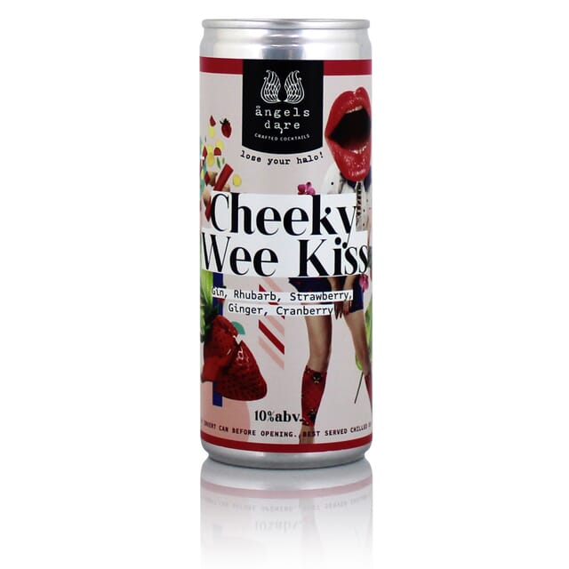 Angels Dare Cheeky Wee Kiss Gin Cocktail