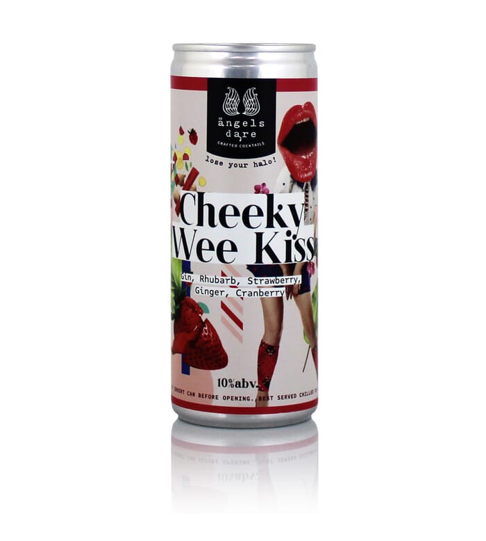 Angels Dare Cheeky Wee Kiss Gin Cocktail