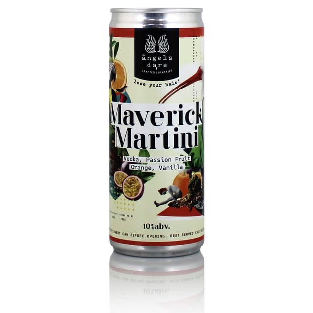 Angels Dare Maverick Martini Vodka Cocktail