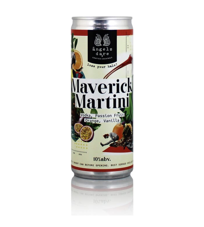 Angels Dare Maverick Martini Vodka Cocktail