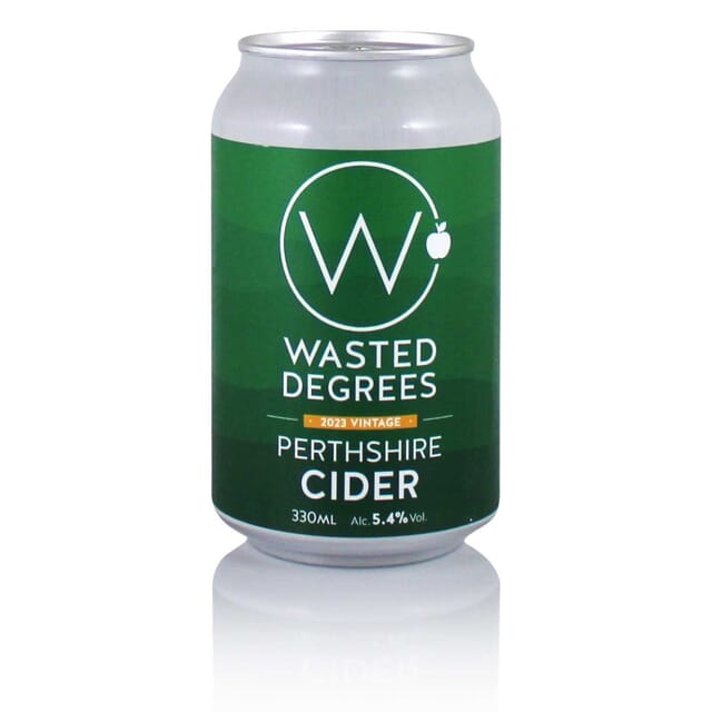 Wasted Degrees Perthshire Cider