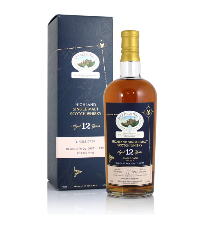 Blair Athol 12 Year Old Goldfinch Mey Selections Release No.5