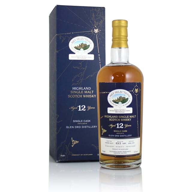 Glen Ord 12 Year Old Goldfinch Mey Selections Release No 1