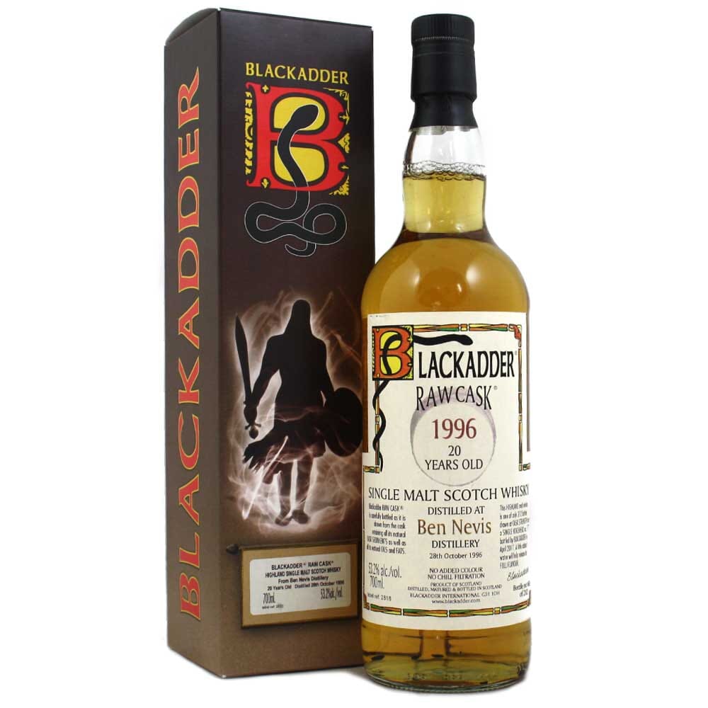 Ben Nevis 1996 20 Year Old 53.2% - Blackadder Raw Cask