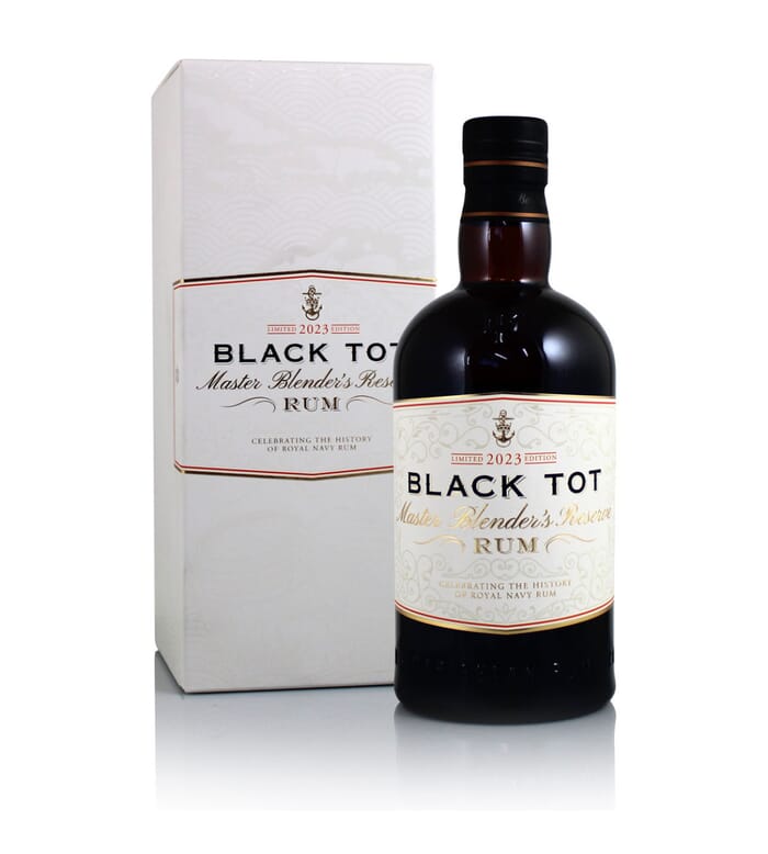 Black Tot Master Blenders Reserve Rum 2023 Release