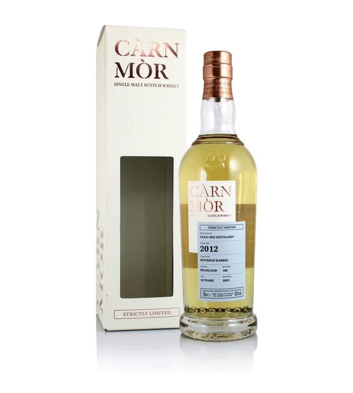 Glen Ord 2012 10YO Bourbon Cask, Carn Mor Strictly Limited