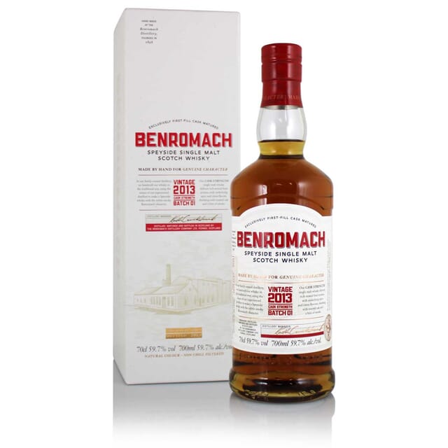 Benromach 2013 Batch 1 Cask Strength 59.7%
