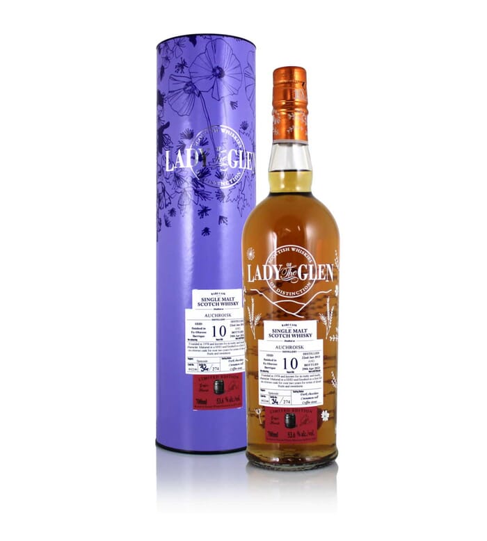 Auchroisk 2013 10 Year Old, Lady of the Glen Cask #802246