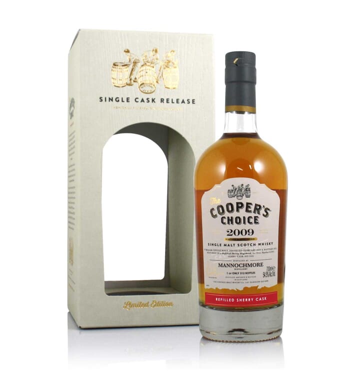 Mannochmore 2009 11 Year Old Coopers Choice Cask 1445