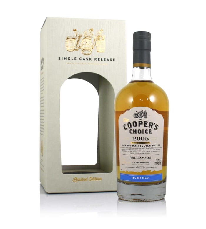 Williamson 2005 14 Year Old Coopers Choice Cask 9018
