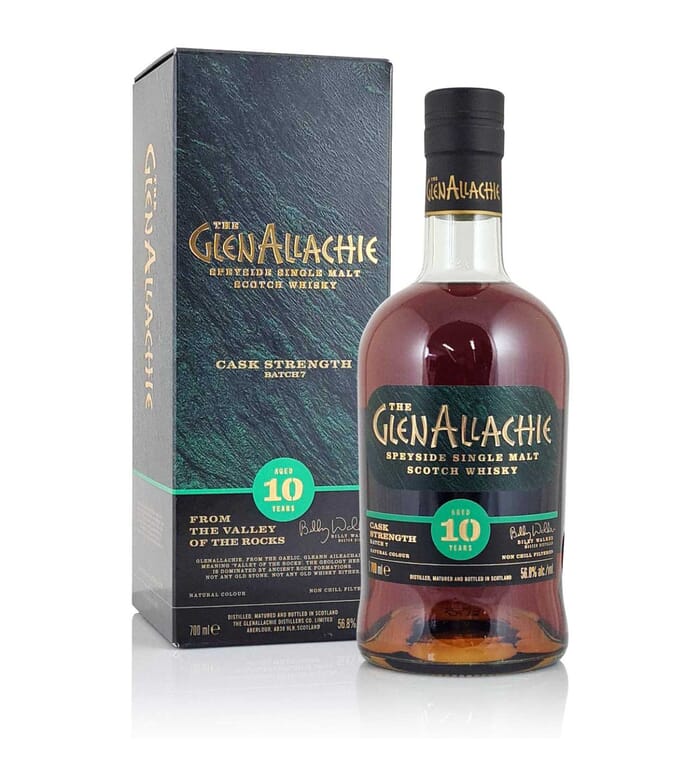 GlenAllachie 10YO Cask Strength Whisky Batch 7