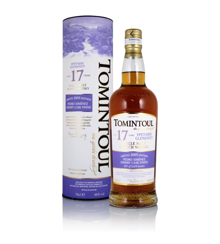 Tomintoul 2005 17 Year Old Pedro Ximenez Cask