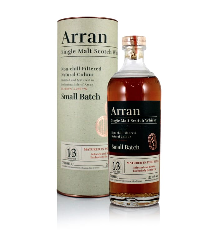 Arran 2010 13 Year Old Small Batch Port Pipes, UK Exclusive
