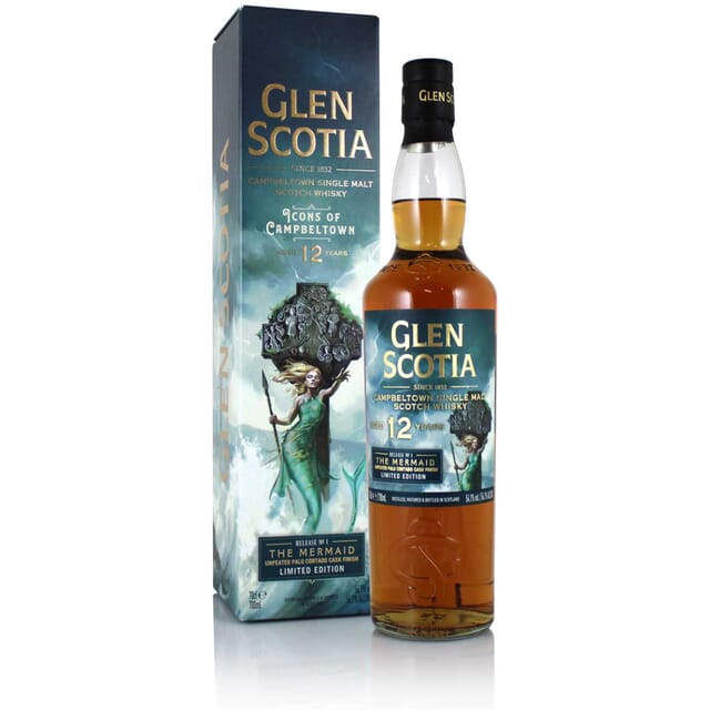 Glen Scotia 12 Year Old Icons of Campbeltown Release No 1 The Mermaid 