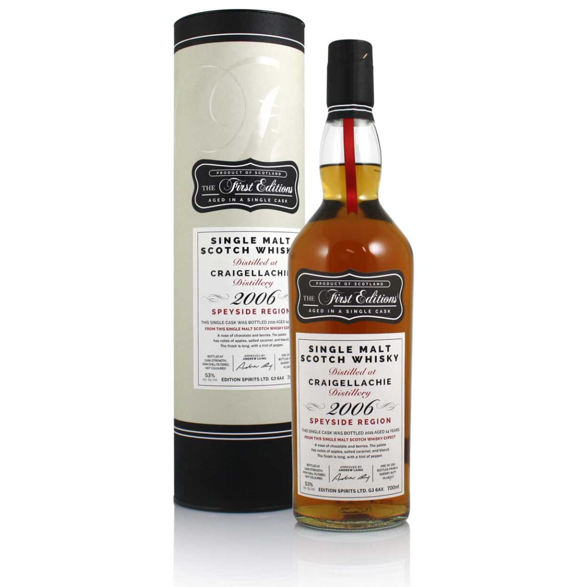 Craigellachie 2006 14 Year Old, First Edition Cask #18207