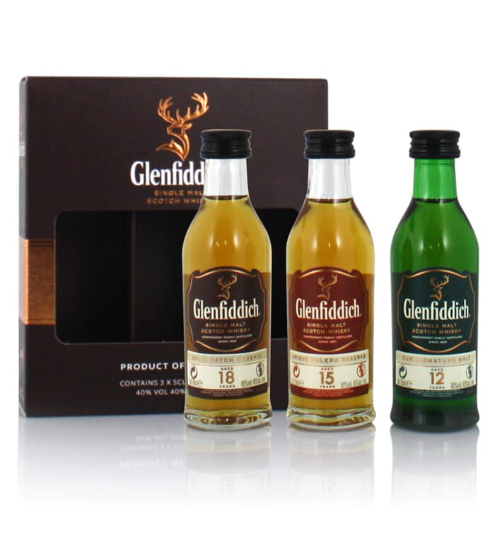 Glenfiddich Gift Pack 3x5cl