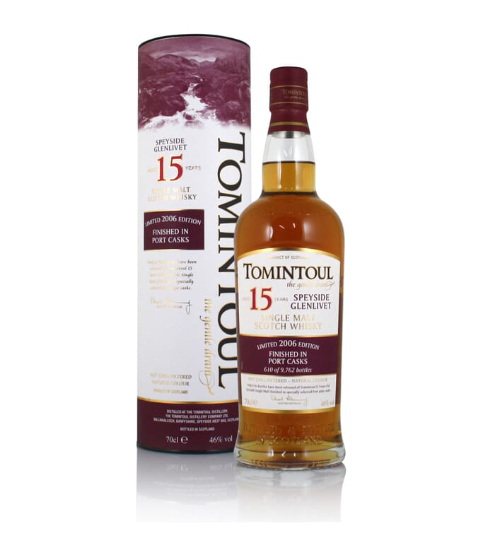 Tomintoul 2006 15 Year Old Port Cask