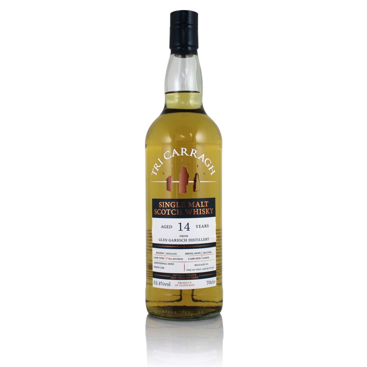 Glen Garioch Single Malt Scotch2012 北斗の拳 北斗の拳』ラベル・ウイスキー