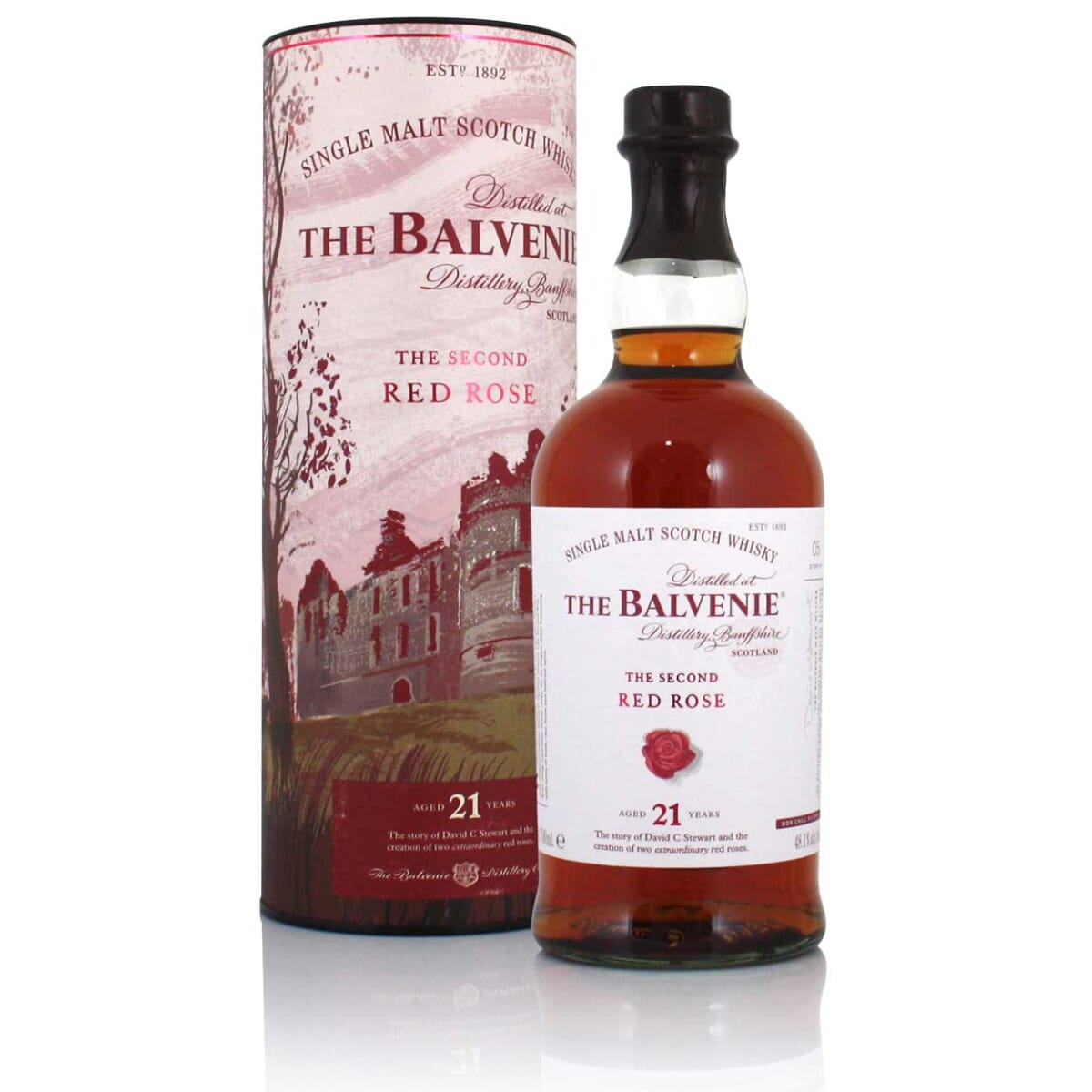 The Balvenie The Second Red Rose, 21 Year Old