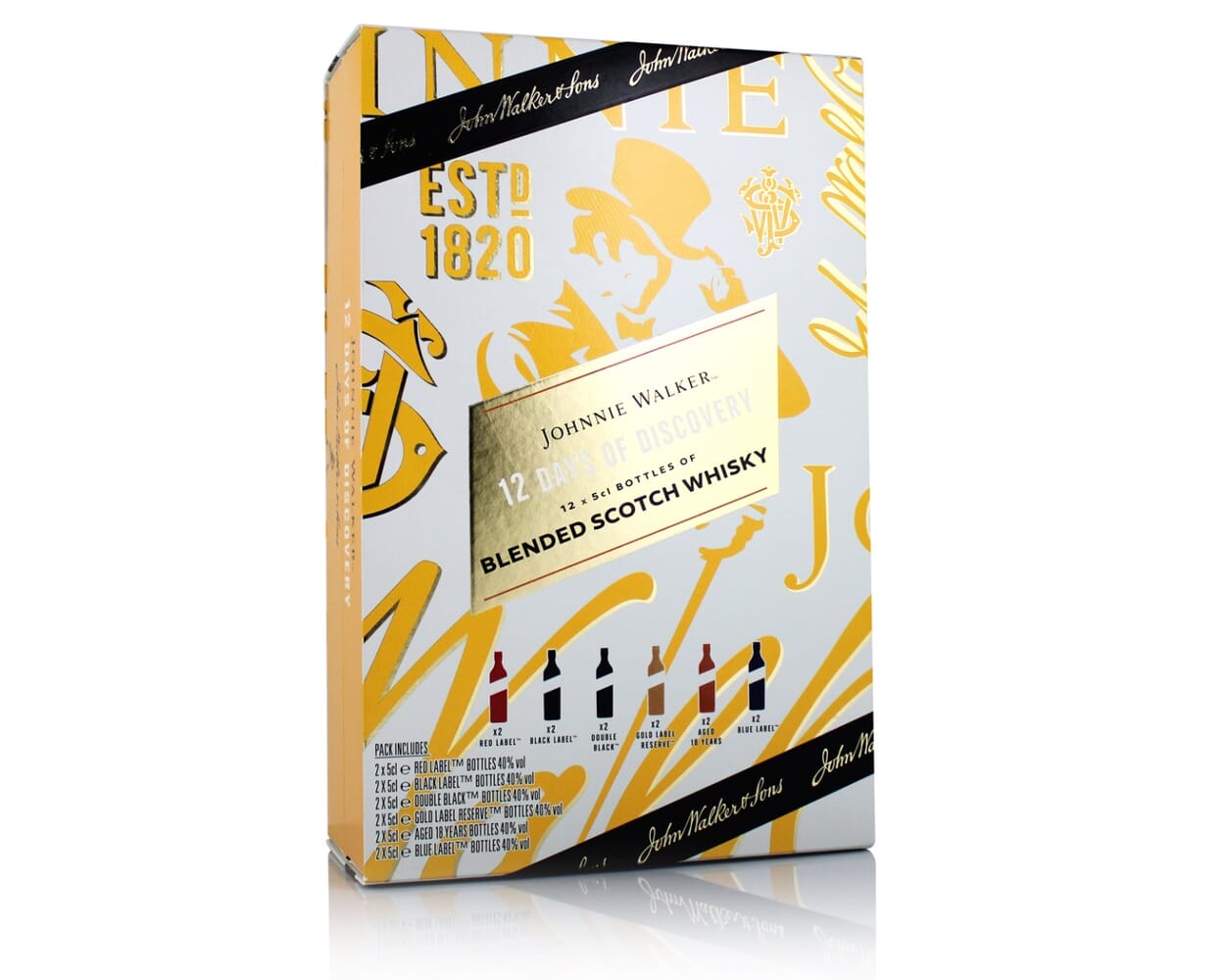 Johnnie Walker 12 Days of Discovery Advent Calendar