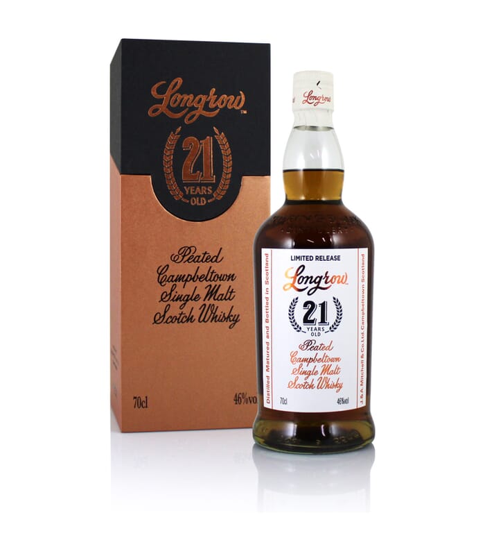 Longrow 21 Year Old 2023 Release Single Malt Whisky