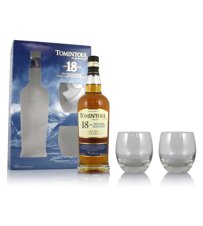 Tomintoul 18 Year Old Gift Set