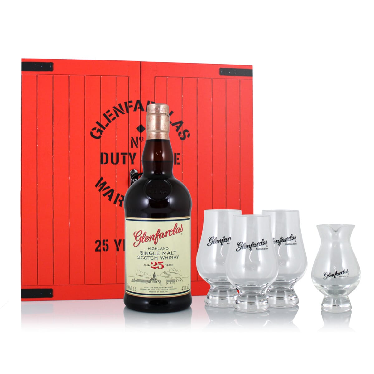Glenfarclas 25年 & 21年 箱あり　一本ずつ Glenfarclas 25年 & 21年 箱あり一本ずつ