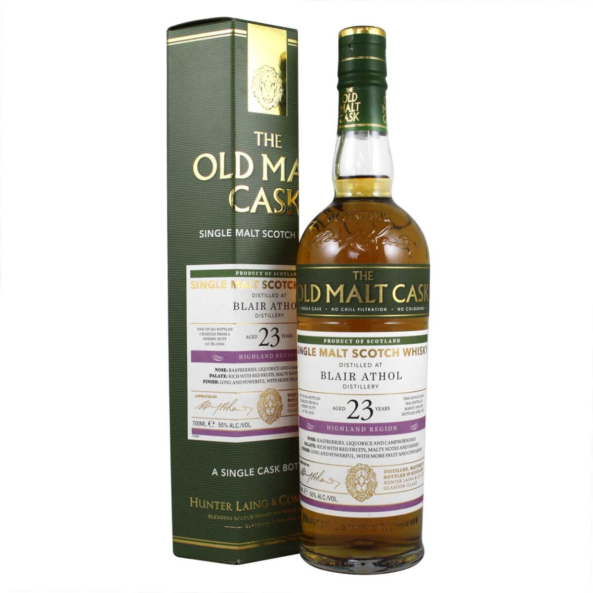 Blair Athol 1995 23 Year Old Old Malt Cask 15030