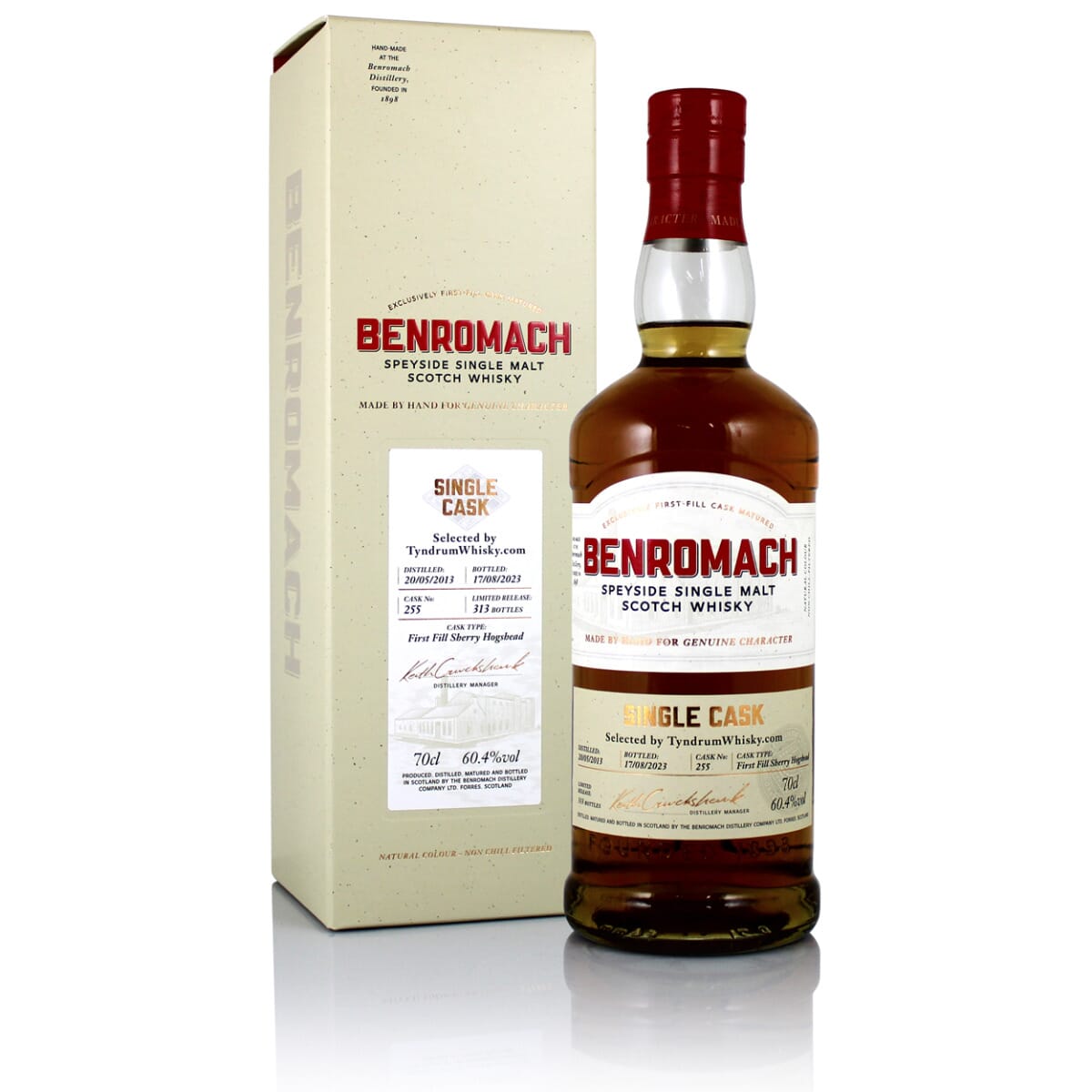 [新品・未開封] Benromach 45 Years Old Benromach 1973 45 Year Old, Single Cask #4607 | The Whisky Vault