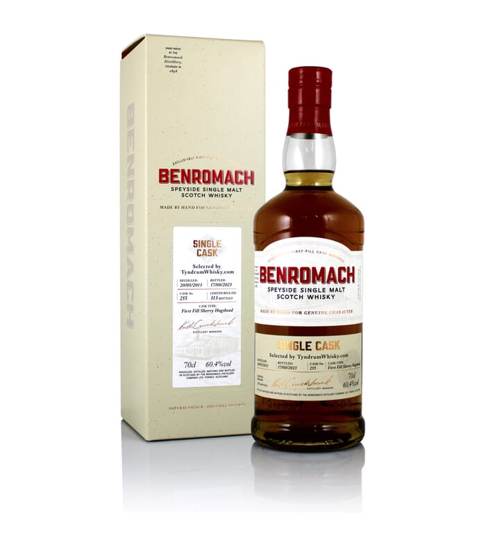 Benromach 2013 TyndrumWhisky Exclusive Cask #255