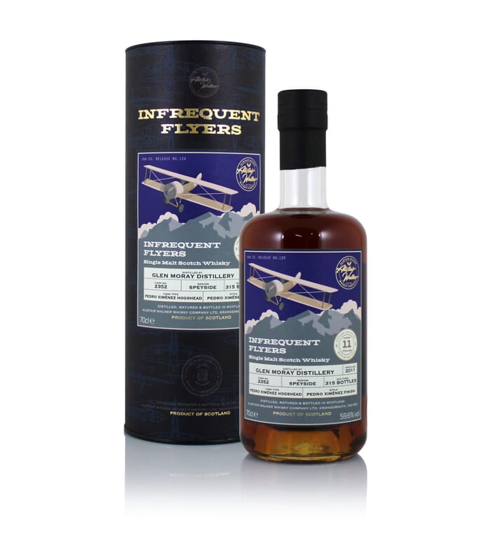 Glen Moray 2011 11 Year Old, Infrequent Flyers Cask #2352