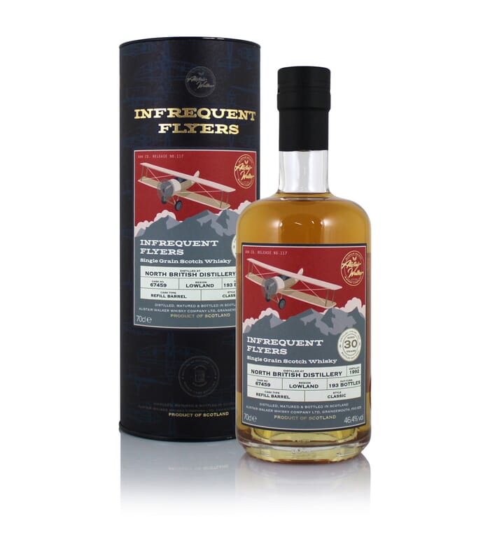 North British 1992 30 Year Old Infrequent Flyers Cask 67459