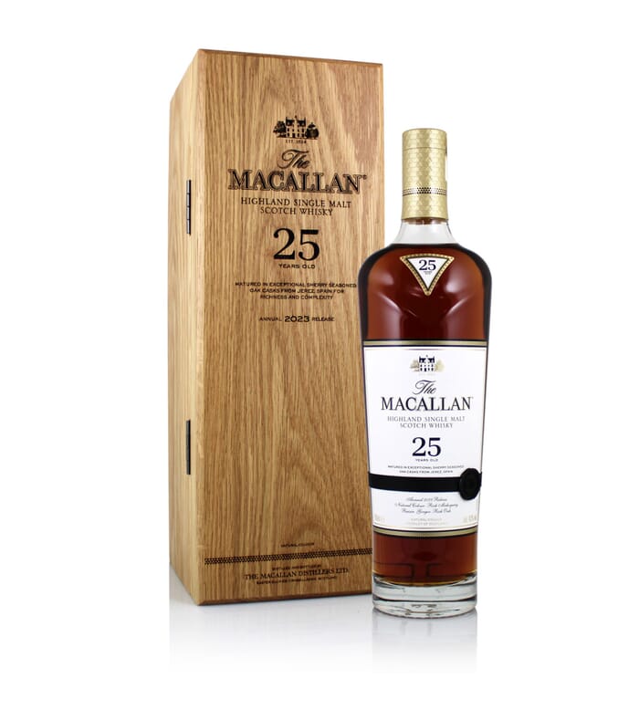 Macallan 25 Year Old Sherry Oak 2023 Release