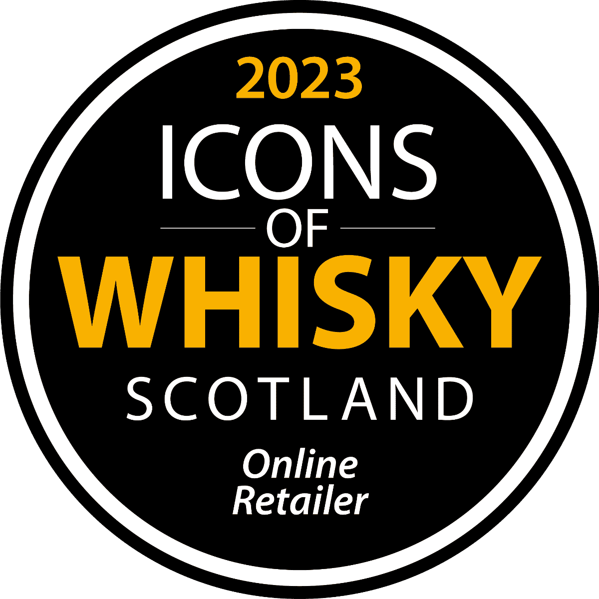Online Whisky Retailer of the Year Award Logo
